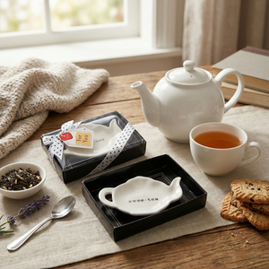 Teapot Tea Bag Holder Favor Gift