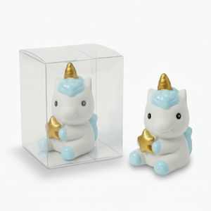 Blue Unicorn Money Bank Favor Gift