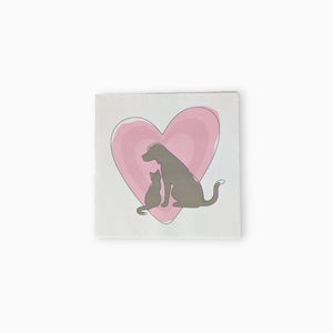 Puppies Large Paper Napkins, Set of 16