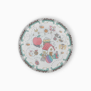 Bugs Large Paper Plates, Set of 8