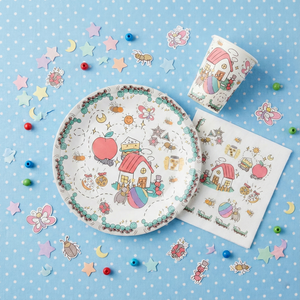 Bugs Large Paper Plates, Set of 8