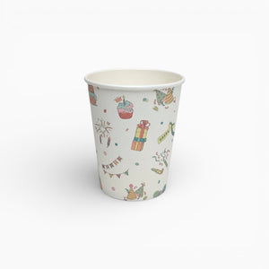 Birthday Paper Cups, Set of 8