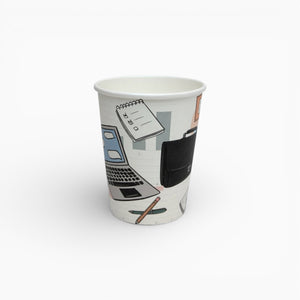 Business Paper Cups, Set of 8