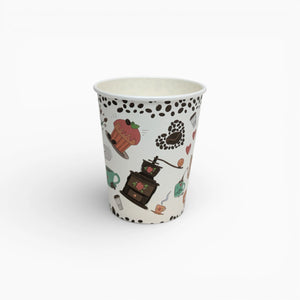 Coffee Paper Cups, Set of 8