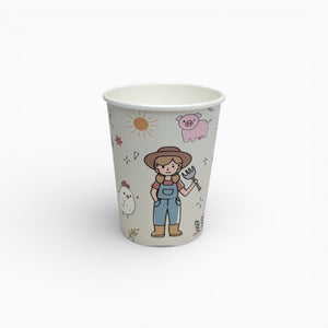 Farm Paper Cups, Set of 8