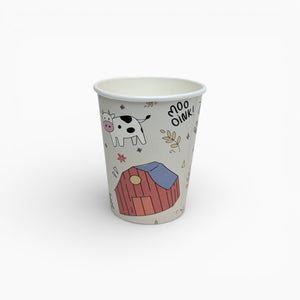 Farm Paper Cups, Set of 8