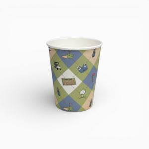 Golf Paper Cups, Set of 8