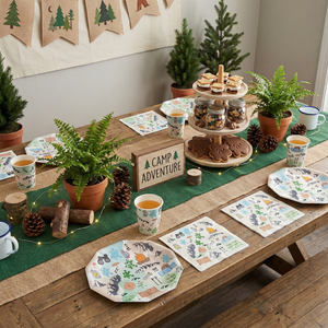 Hiking Paper Cups, Set of 8