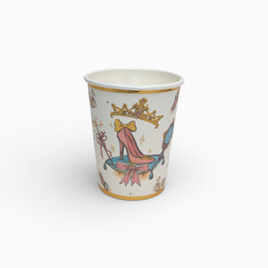 Princess Paper Cups, Set of 8