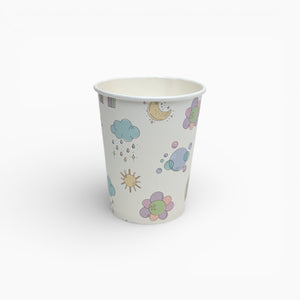 Rainbow Paper Cups, Set of 8