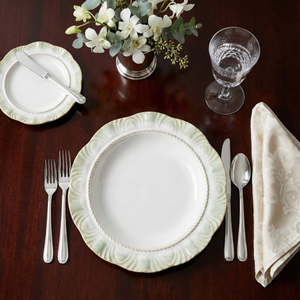 Sage Dinner Plates, Set of 2