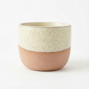 Blush and Cream Petite Ceramic Cup