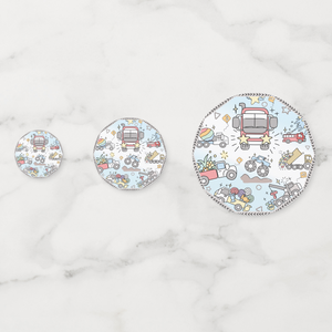 Trucks Cardstock Table Confetti 60 Piece Set