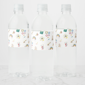 Artists Water Bottle Labels, Set of 4