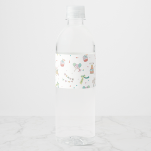 Birthday Water Bottle Labels, Set of 4