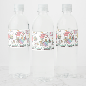 Bugs Water Bottle Labels, Set of 4