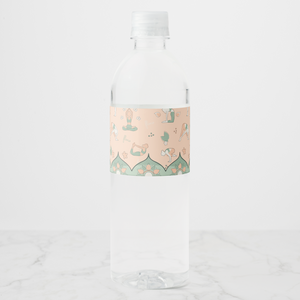 Yoga Water Bottle Labels, Set of 4