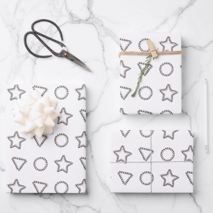 Trucks Gift Wrapping Paper Sheets, Set of 3