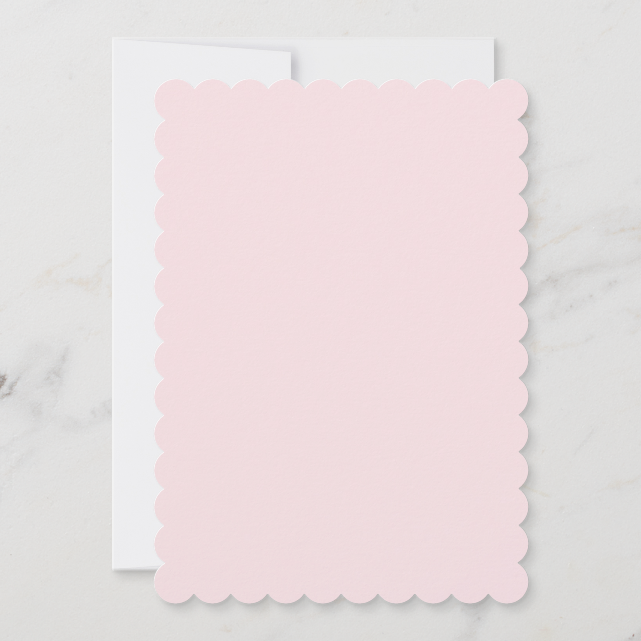 Floral Greeting Card With Envelope