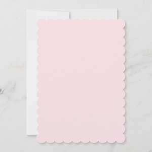 Floral Greeting Card With Envelope