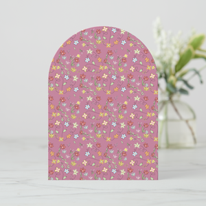 Garden Tea Greeting Card With Envelope
