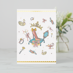 Princess Greeting Card With Envelope