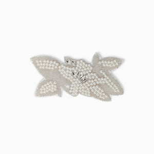 Leaf Cluster Rhinestone Applique, Iron on (Hotfix)