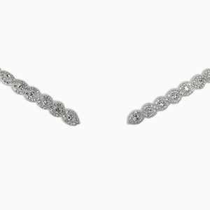 Twist Chain Rhinestone Trim, Iron on (Hotfix)