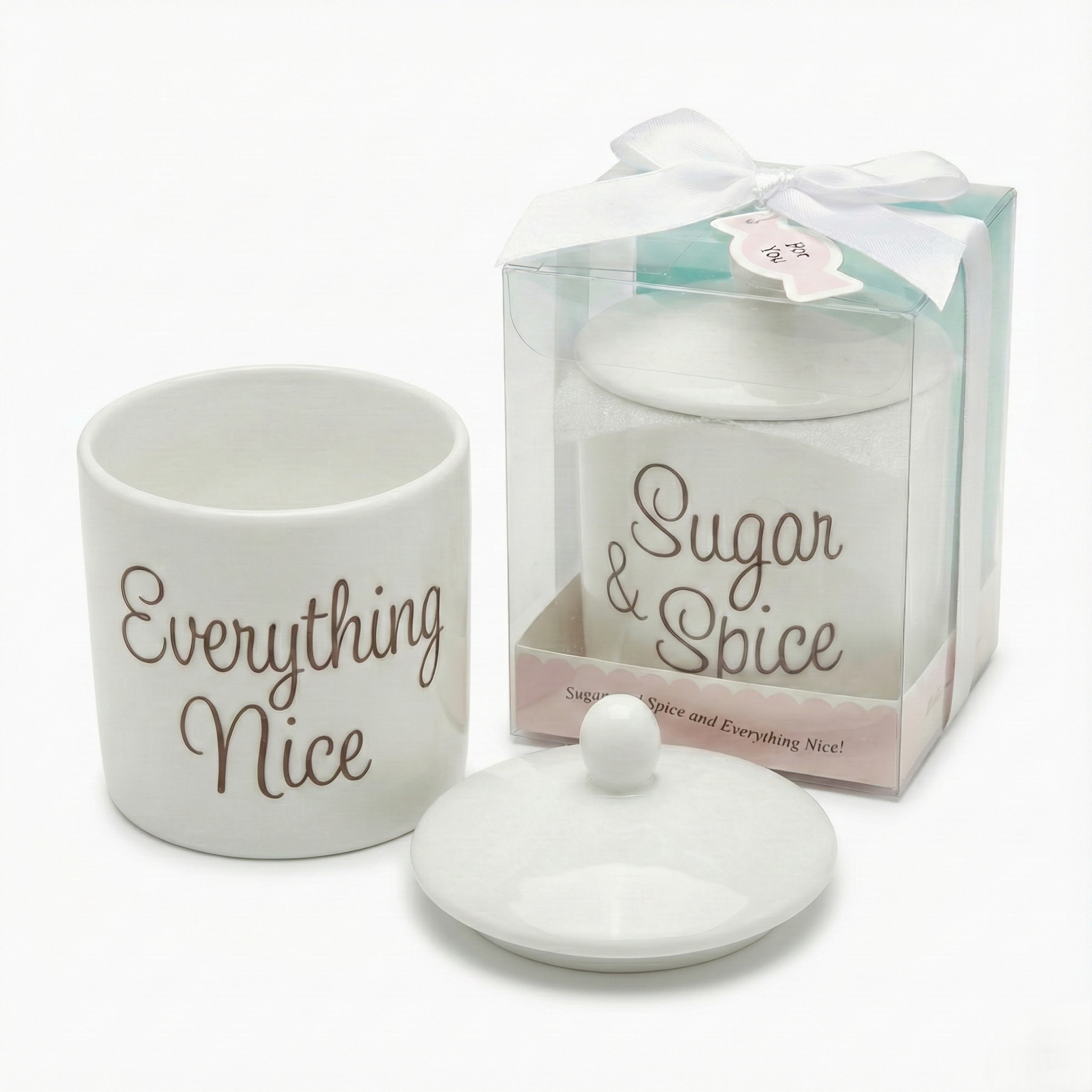 Sugar & Spice Jar Favor Gift