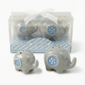 Blue Elephant Shakers Favor Gift
