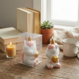 Pink Unicorn Money Bank Favor Gift