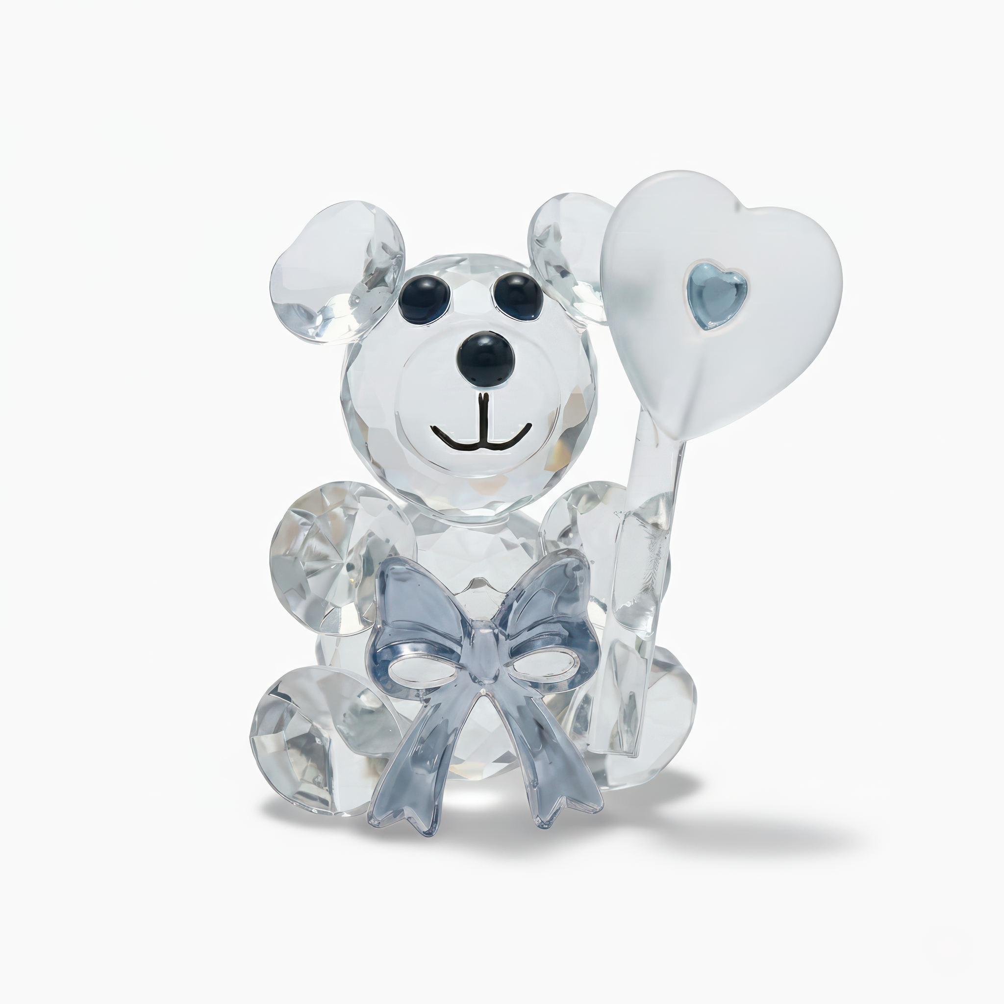 Blue Crystal Bear Keepsake Favor Gift