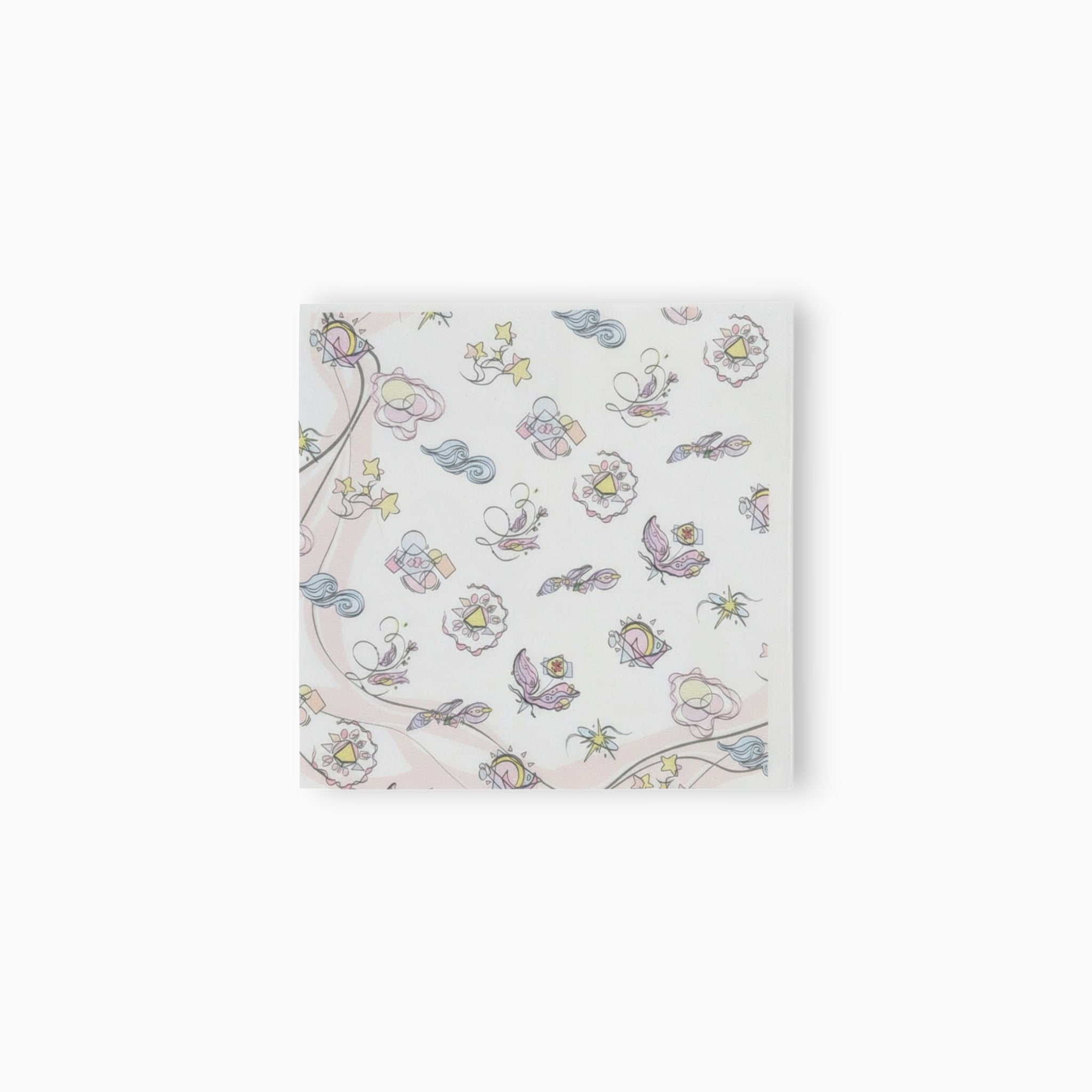 Abstract Shapes Large Paper Napkins, Set of 16