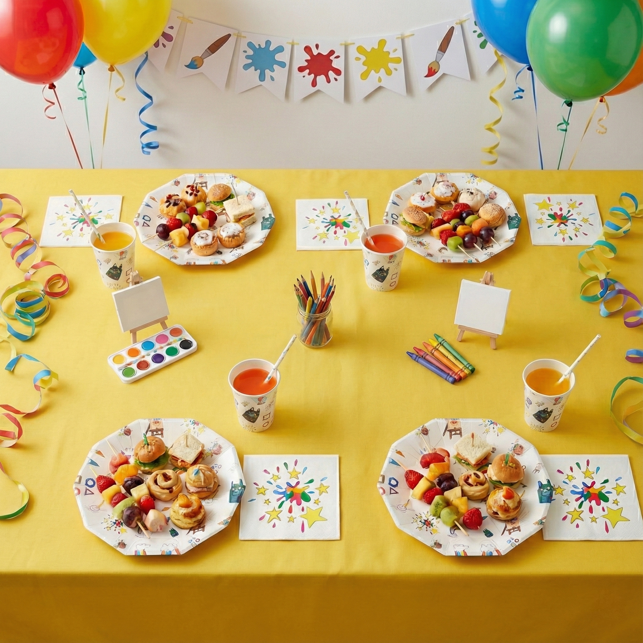 Artists Large Paper Napkins, Set of 16