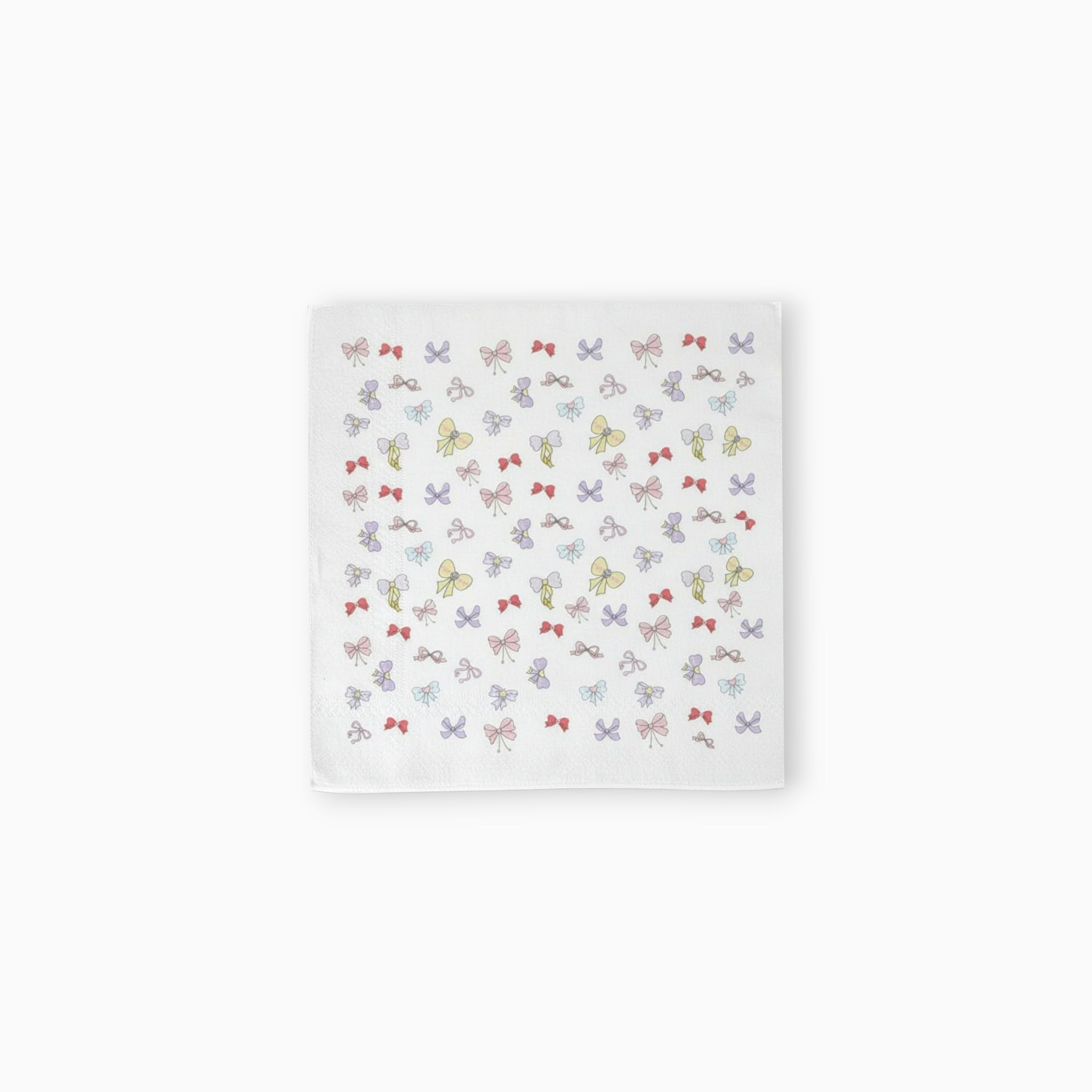 Bows Large Paper Napkins, Set of 16