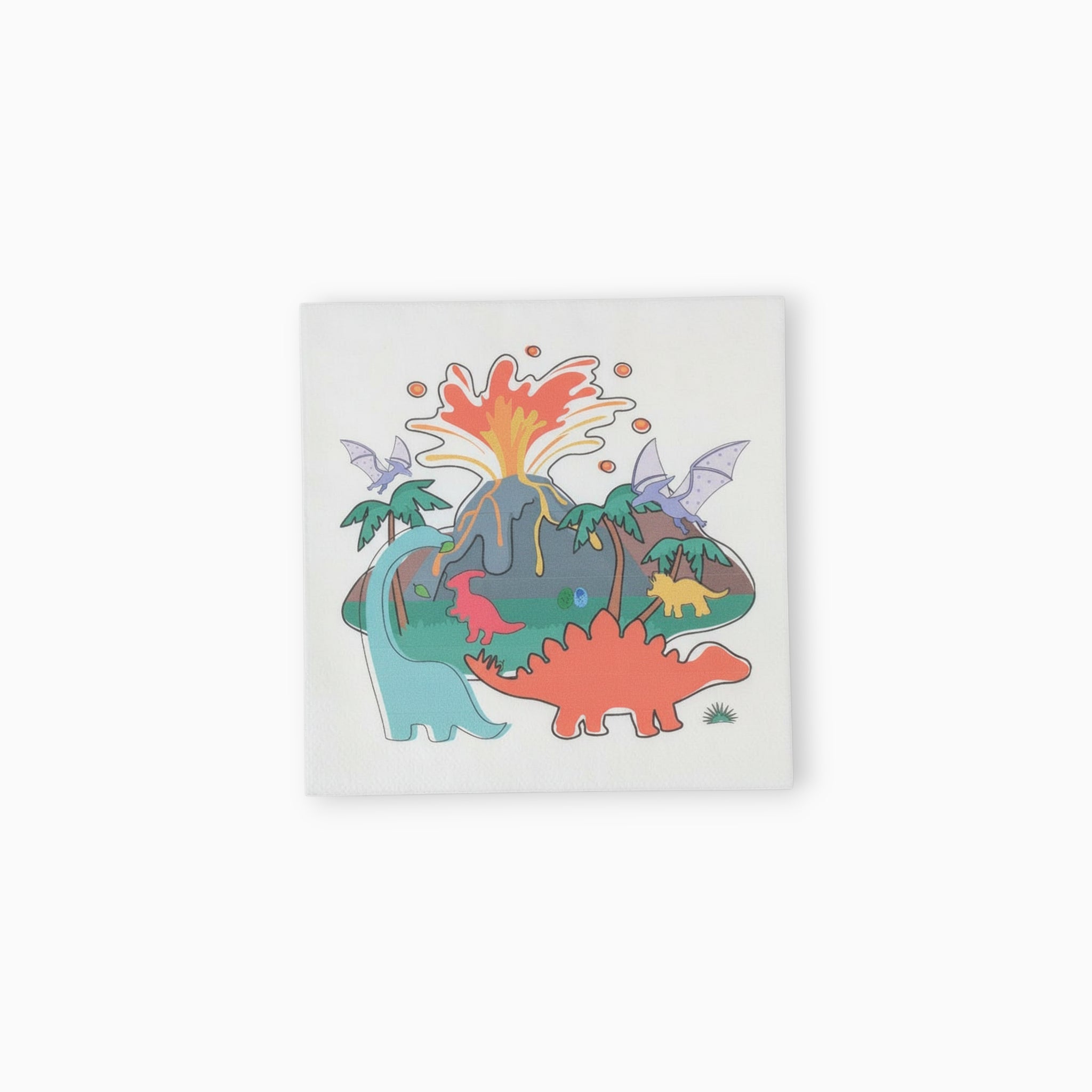 Dinosaur Large Paper Napkins, Set of 16