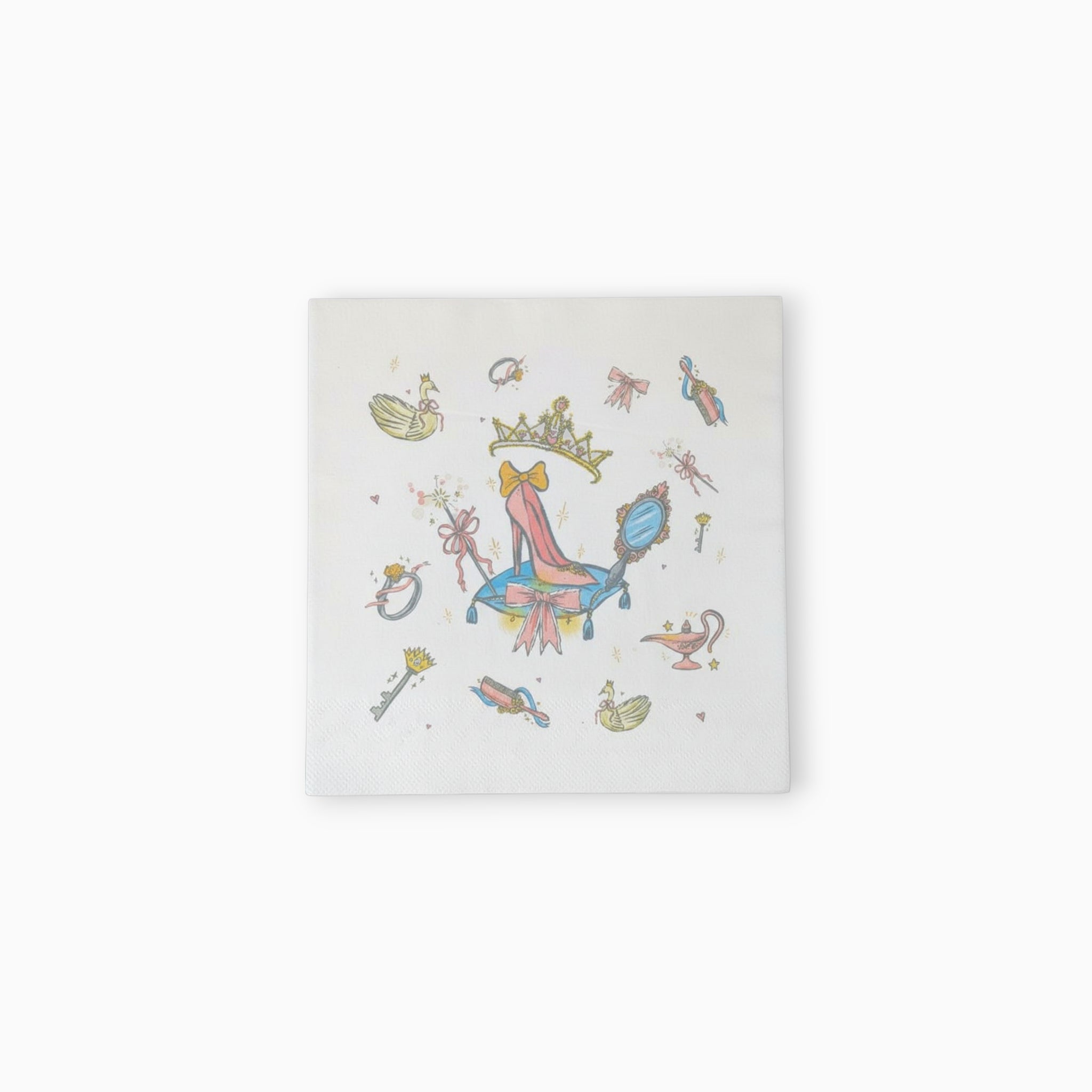 Princess Large Paper Napkins, Set of 16