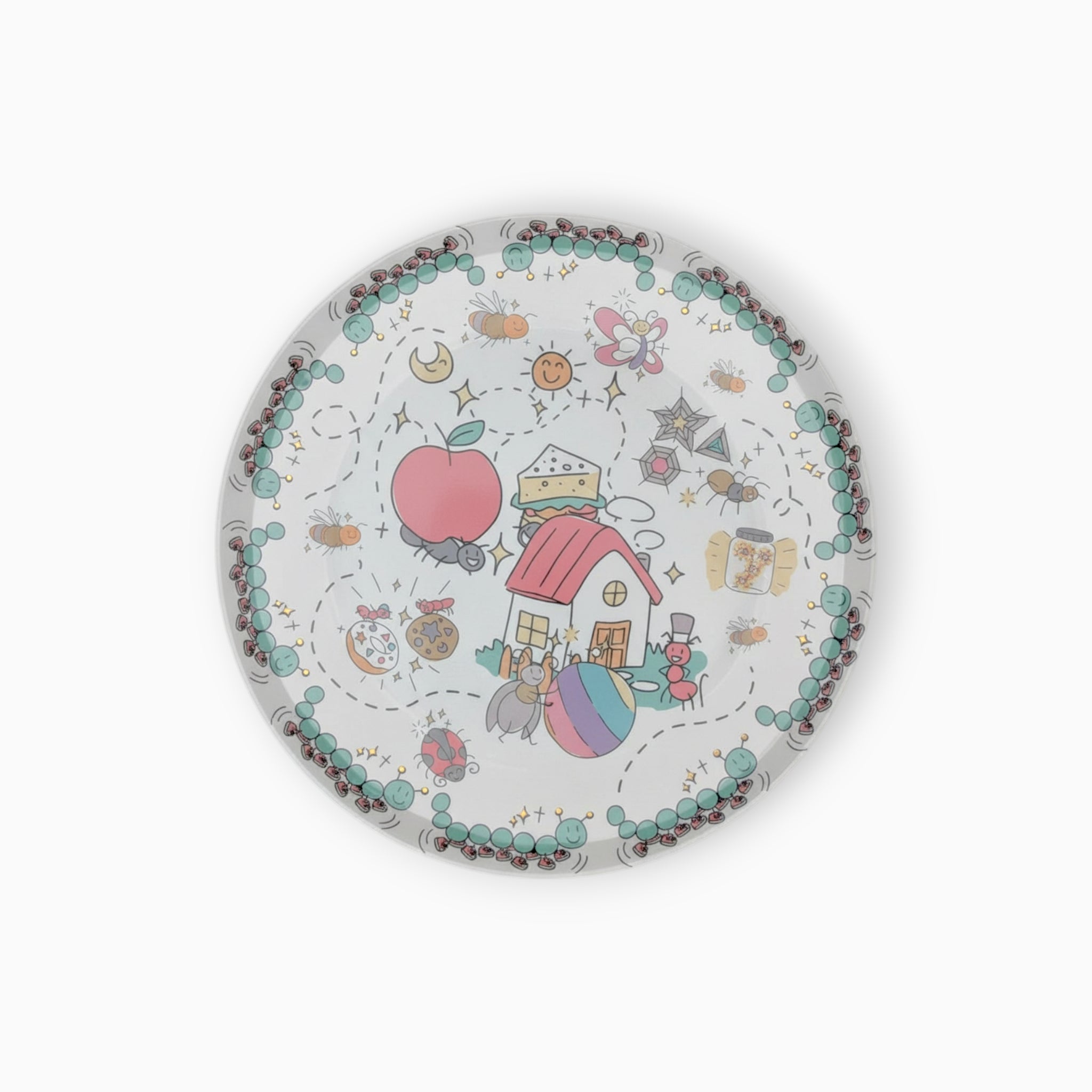 Bugs Large Paper Plates, Set of 8