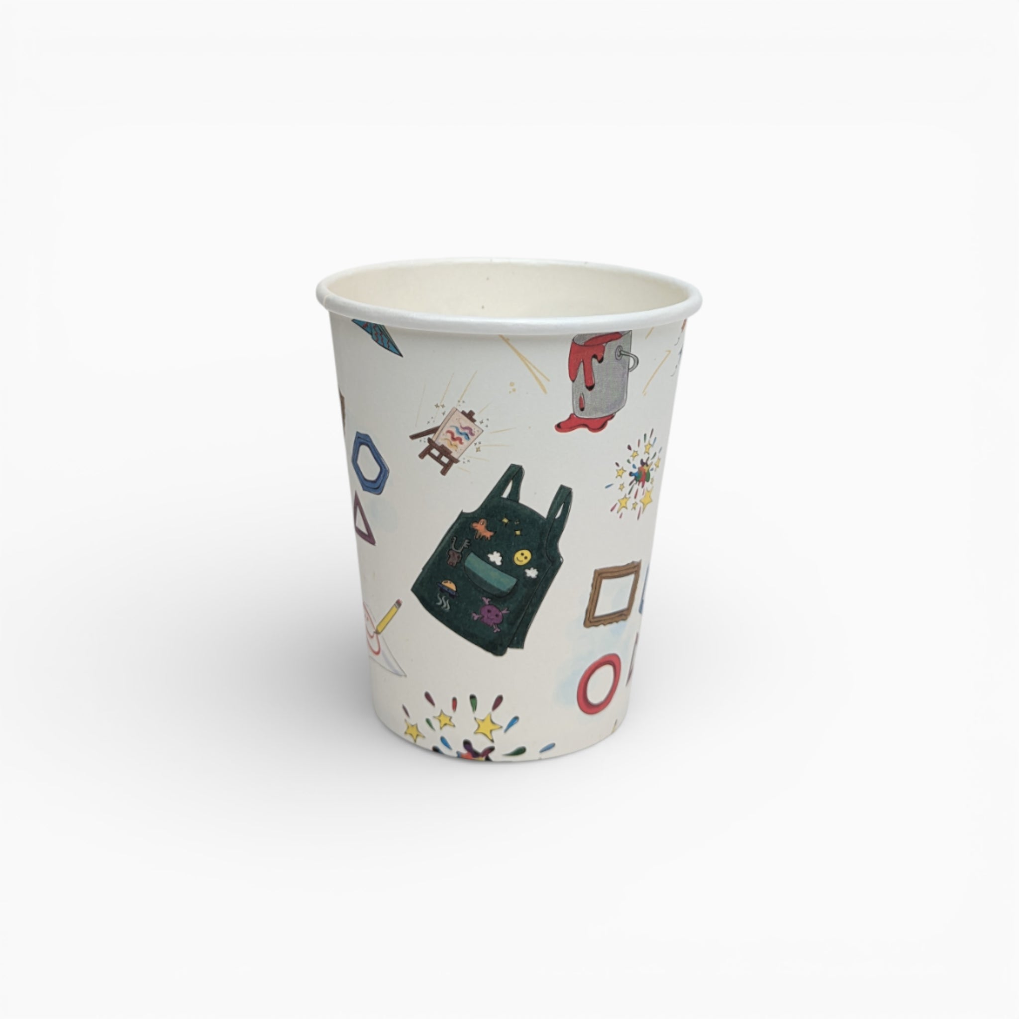 Artists Paper Cups, Set of 8