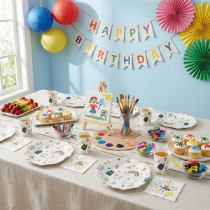 Artists Paper Cups, Set of 8