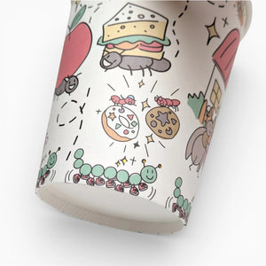 Bugs Paper Cups, Set of 8