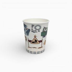 Construction Paper Cups, Set of 8