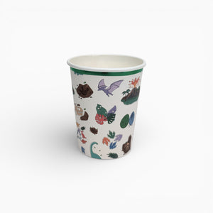 Dinosaur Paper Cups, Set of 8