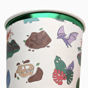 Dinosaur Paper Cups, Set of 8