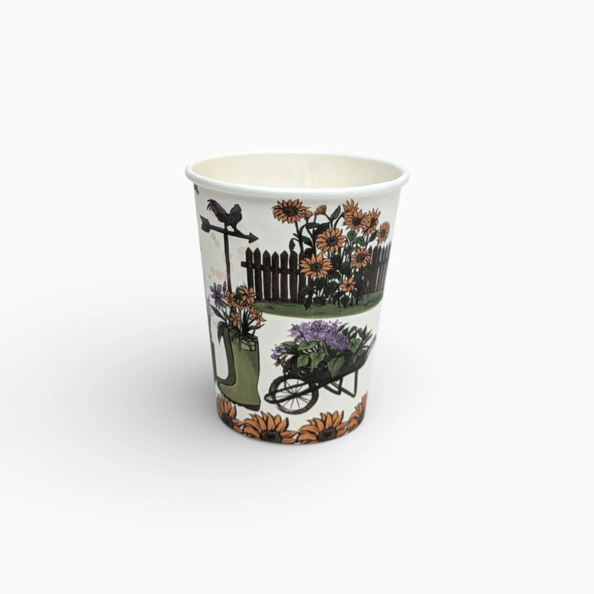 Gardening Paper Cups, Set of 8