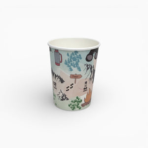 Hiking Paper Cups, Set of 8