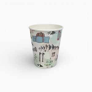 Hiking Paper Cups, Set of 8