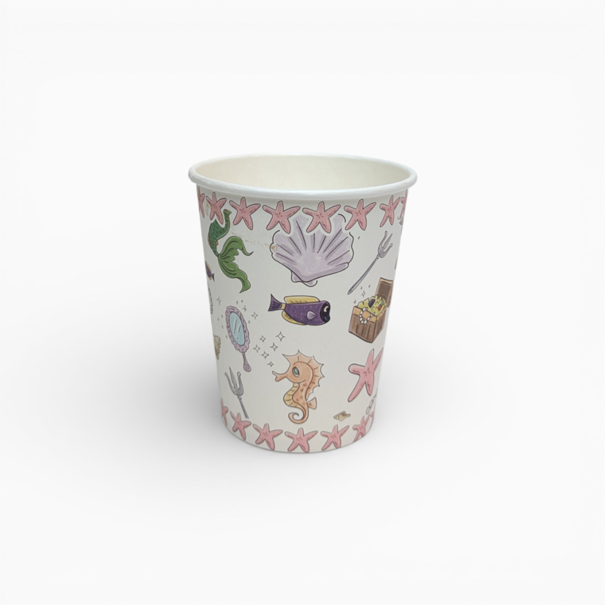 Mermaid Paper Cups, Set of 8