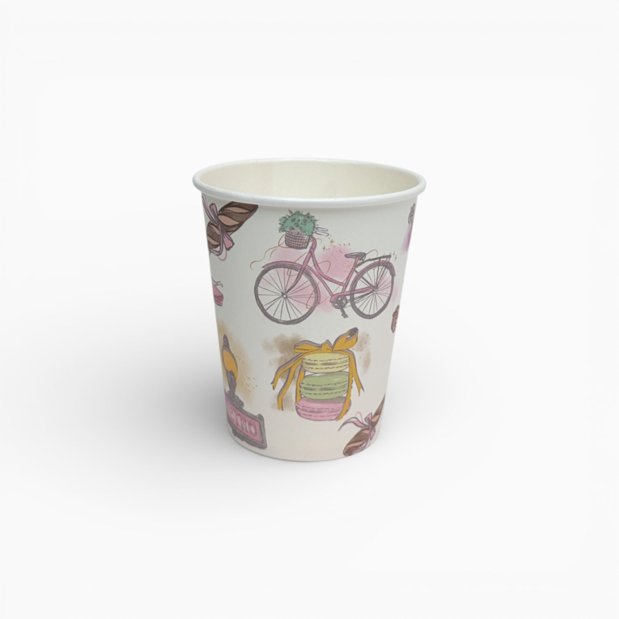 Paris Paper Cups, Set of 8