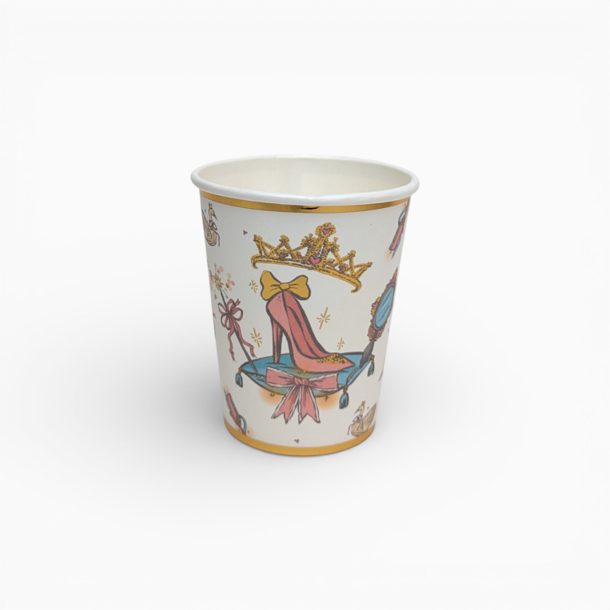 Princess Paper Cups, Set of 8